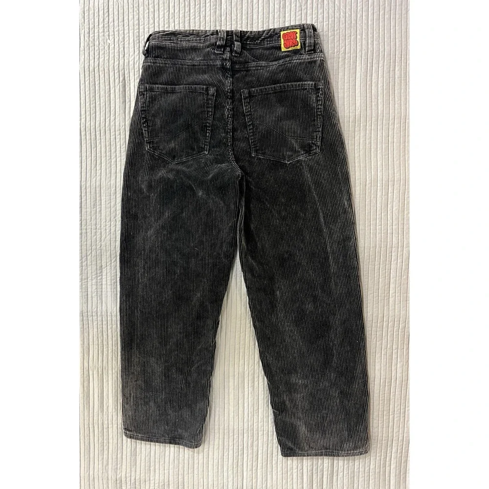 Empyre Corduroy Pants Dark Brown Baggy Y2k Skater Relaxed Pants Size 28x26 - Picture 8 of 11